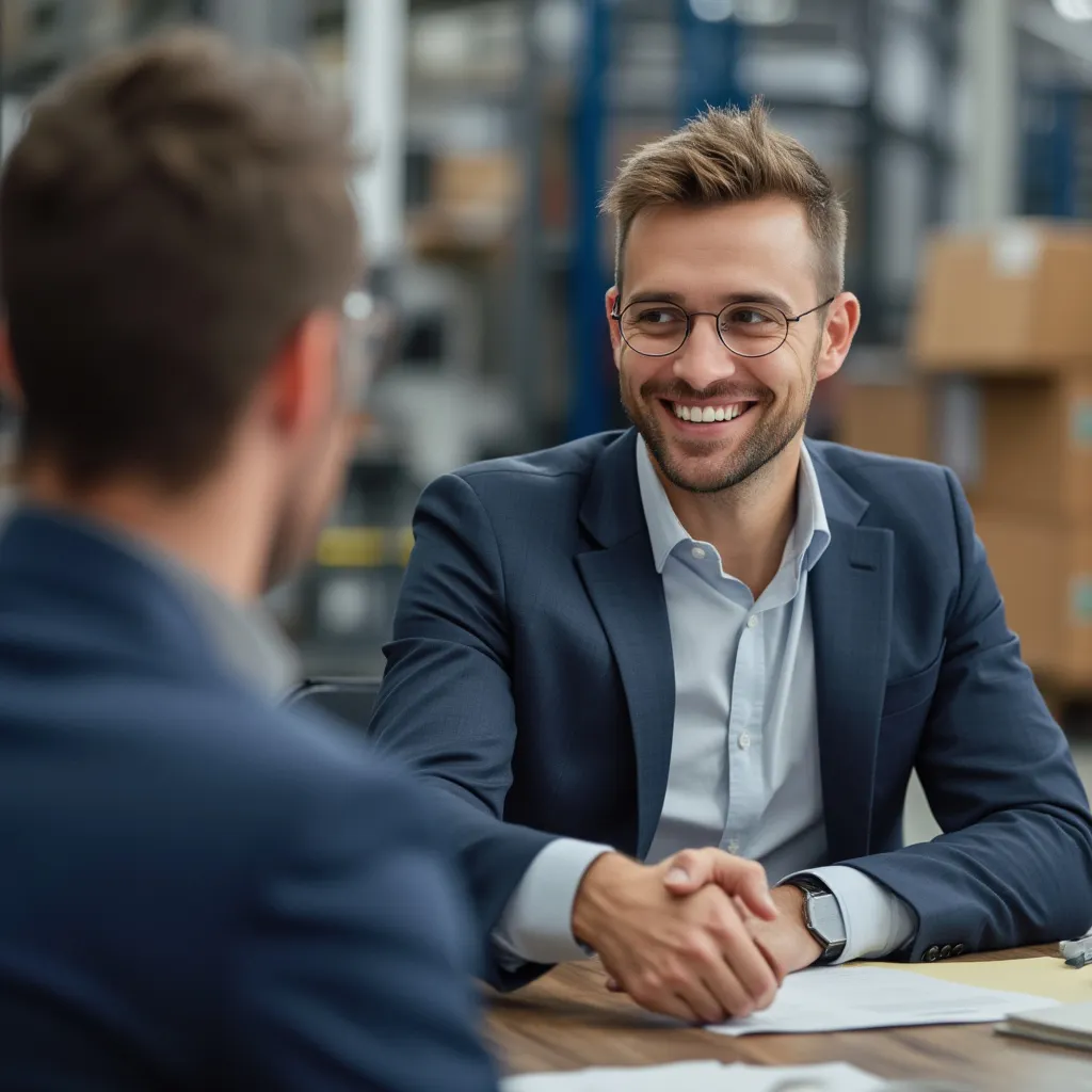 Representante de empresa mediana