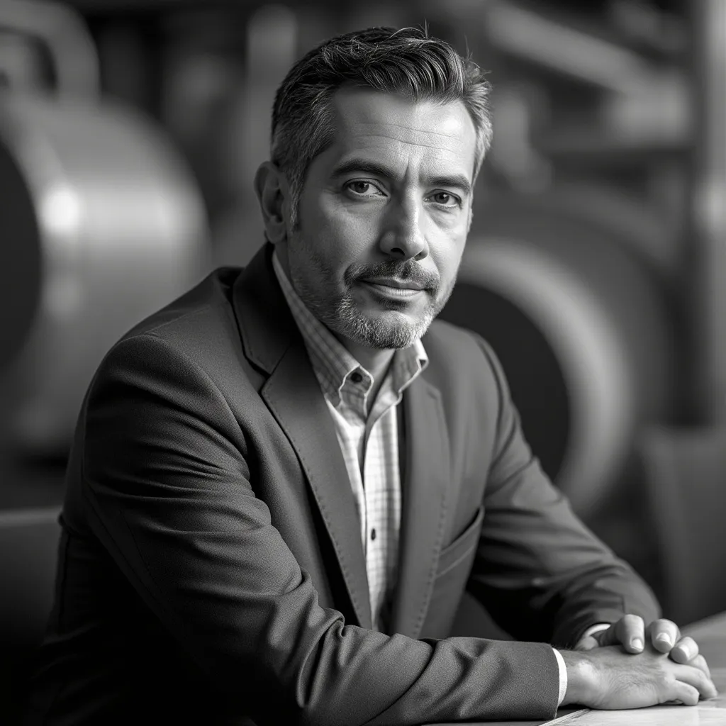 Retrato de Matías Gómez, Director de Operaciones